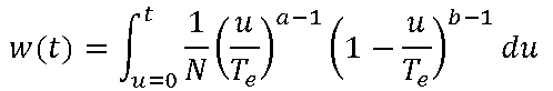 Beta equation